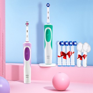 Oral B แปรงสีฟันไฟฟ้า แบบชาร์จไฟได้ ล้างทําความสะอาดได้ สําหรับผู้ใหญ่