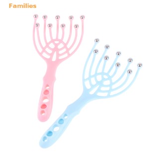 Families&gt; อุปกรณ์นวดหนังศีรษะ บรรเทาความเครียด รูปปลาหมึก