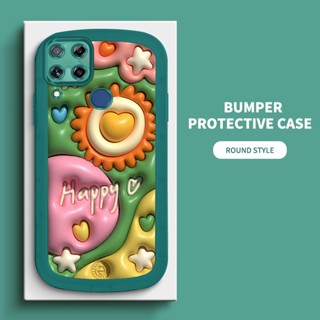 เคสโทรศัพท์มือถือ ซิลิโคน กันกระแทก ลายเป็ด สตรอเบอร์รี่น่ารัก 3D สําหรับ OPPO Realme C21Y C25Y C15 C12 C25 C25S Realme Narzo 20 30A 50A