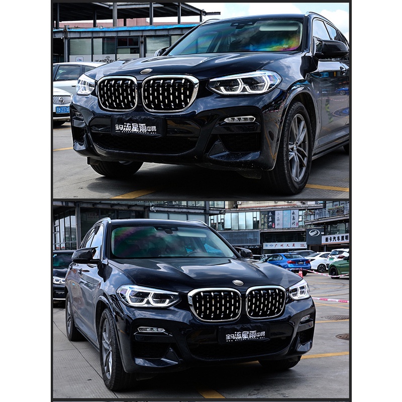 กระจังหน้ากันชนหน้ารถยนต์ อุปกรณ์เสริม สําหรับ BMW X3 G01 G08 X4 G02 2018-2021 ราคา ถูกที่สุด ดีลบีเคเค แกลเลอรีภาพที่ 8