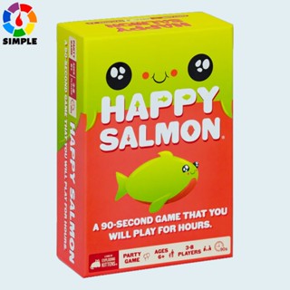 Happy Salmon by Exploding Kittens - Card Games for Adults Teens and Kids