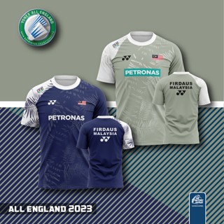 เสื้อกีฬาบาดมินตัน มาเลย์เซีย ที่กําหนดเอง (ทุกภาษาอังกฤษ 2023) เสื้อยืดแบดมินตัน มาเลเซีย 2023