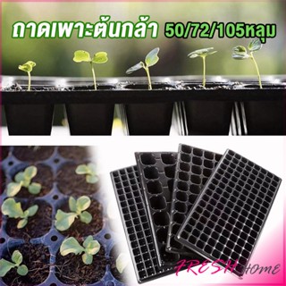 ถาดเพาะต้นกล้า  ถาดเพาะชำ ถาดเพาะเมล็ด ใช้ซ้ำได้ Seedling Tray