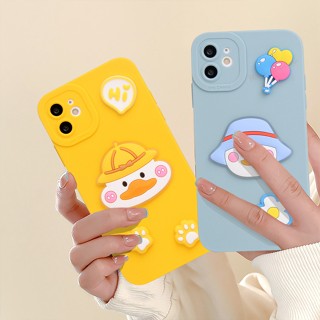 เคสซิลิโคนนิ่ม ลายการ์ตูนน่ารัก 3D สําหรับ iPhone 11 12 13 14 Pro MAX Plus Mini X XR XS MAX 6 S 7 8 Plus SE 2020 11Pro 12pro 13Pro