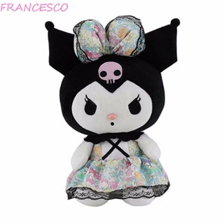 Francesco ตุ๊กตายัดนุ่นการ์ตูน My Melody Anime Kuromi โลลิต้าเจ้าหญิงน่ารักของเล่นสําหรับเด็ก