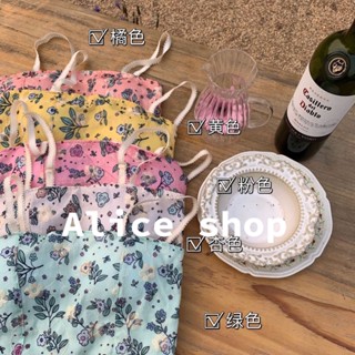 Alice  เสื้อสายเดี่ยว เสื้อครอปสาวอวบ เสื้อเอวลอย เกาะอกแฟชั่น  Comfortable สวยงาม ทันสมัย Chic A20K0LU 36Z230909