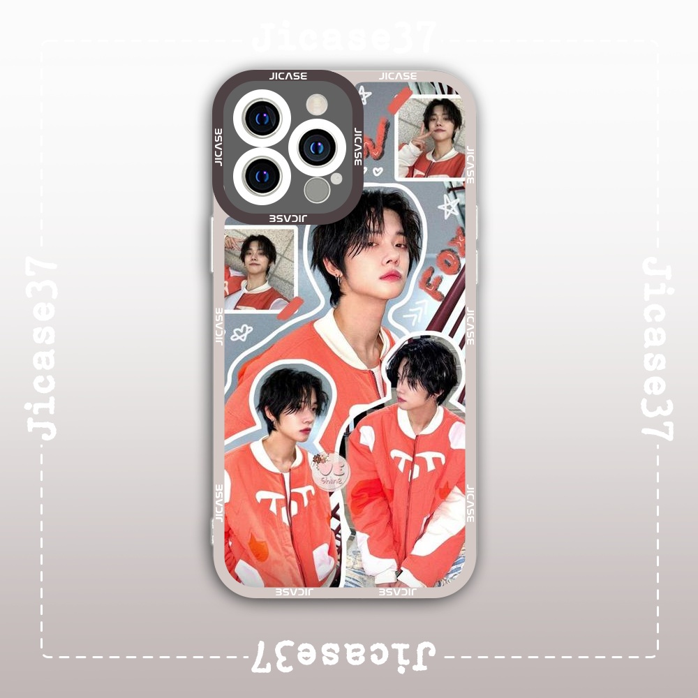 Jicase Yeonjun TXT Collage Idol เคส iphone Square Edge เกาหลี