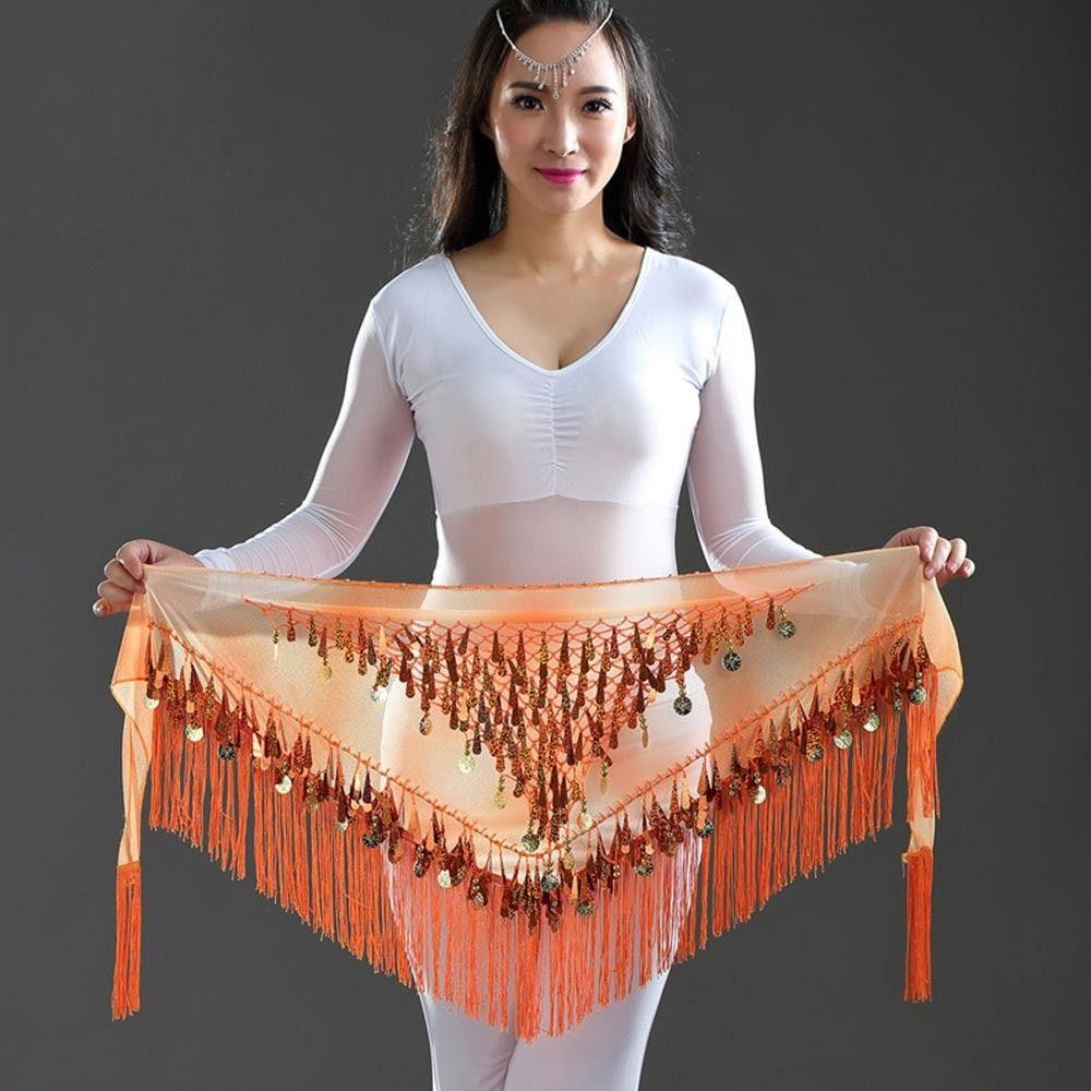 YARNZY เข็มขัดและกระโปรงสำหรับการแสดงเต้นรำ พร้อมตัสล์เพิ่มลูกเล่น - รูปที่ 4