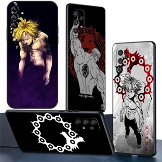 เคสโทรศัพท์ซิลิโคน TPU แบบนิ่ม ลาย BS80 อนิเมะ Nanatsu no Taizai สําหรับ Samsung Galaxy S23+ A23 5G A14 A24 4G F13 F14 M13 5G M14 M54