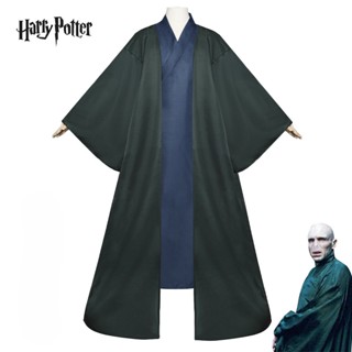 พร้อมส่ง เสื้อคลุมคอสเพลย์ ตัวละคร Voldemort Magic Robe Harry Potter สําหรับผู้ชาย