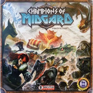 Champion of Midgard บอร์ดเกมแท้ คู่มือภาษาอังกฤษ