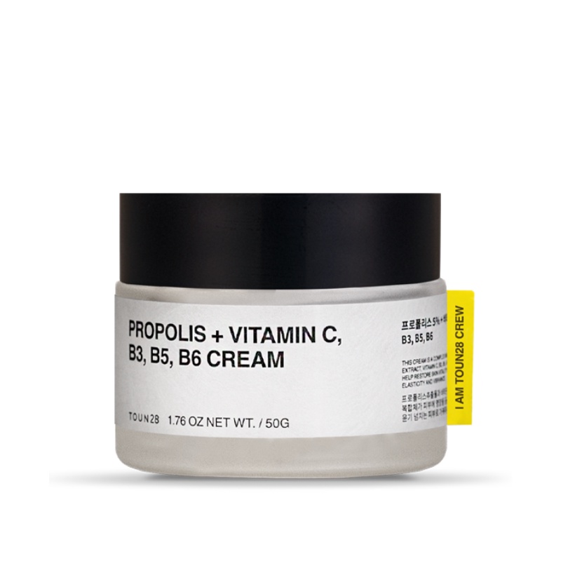 TOUN28 Propolis Vitamin C, B3, B5, B6 Cream 50g
