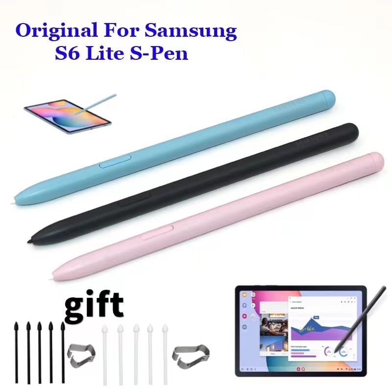 ใหม่หน้าจอสัมผัสปากกาสําหรับ Samsung Galaxy Tab S6 Lite S6lite P610 P615 Active Stylus S-ปากกาเปลี่ย