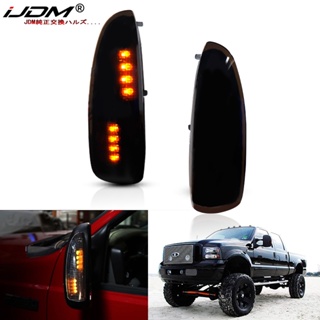 Ijdm ไฟเลี้ยว LED สีเหลืองอําพัน สําหรับ Ford 2003-2007 F250 F350 Superduty Ford 2000-2005