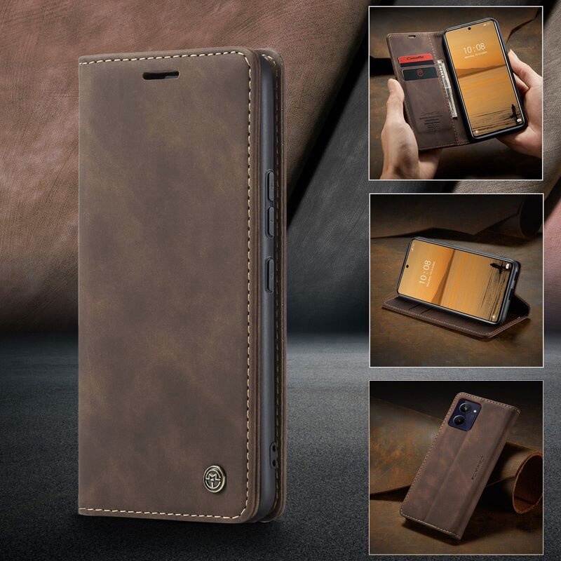 เคสโทรศัพท์หนังนิ่ม ฝาพับ พร้อมช่องใส่บัตร และขาตั้ง กันกระแทก สําหรับ Realme C55 9i 10 Pro Plus Realme10 5G 4G 2022