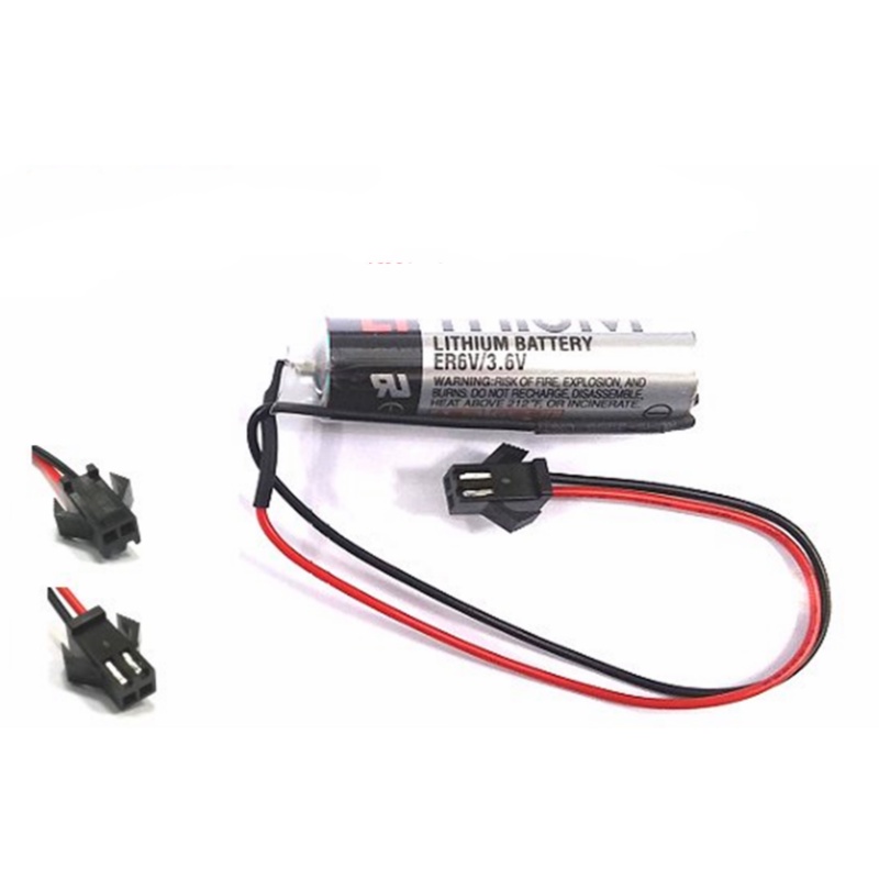 YTH 1pce ER6V 3.6V แบตเตอรี่หุ่นยนต์