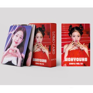 พร้อมส่ง โปสการ์ดโลโม่ WONYOUNG IVE Jang Won Young Kpop 55 ชิ้น ต่อกล่อง