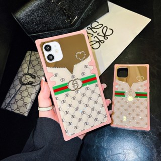 เคสโทรศัพท์มือถือ ทรงสี่เหลี่ยม ลายแบรนด์แฟชั่นหรูหรา สําหรับ OPPO Reno 8T 8Z 7Z 10 9 8 7 6 5 9 Pro 6Z 5Z 5F 4Z 4F 4 Pro 4G 5G Reno 3 2 Z 2F 2Z 2 Z