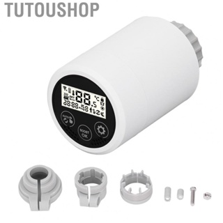 Tutoushop Smart Radiator Valve Intelligent Thermostat Valve Mobile App Control Radiat YU