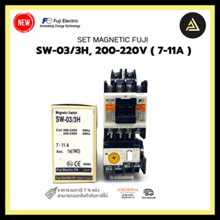 SET MAGNETIC FUJI SW-03/3H, 200-220V [7-11A]