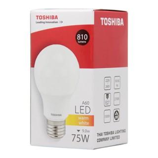 หลอดไฟ Toshiba หลอดไฟ LED Bulb 4W 7W 9W 11W 13W Daylight Warmwhite