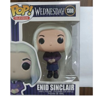 Funko Pop! ฟิกเกอร์ TV: Wednesday - Enid Sinclair 1308 สําหรับตกแต่งบ้าน