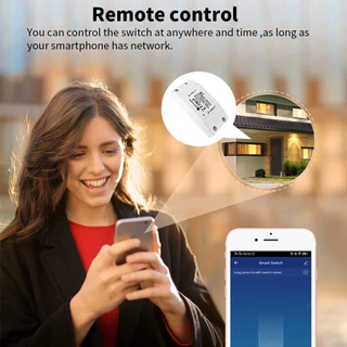 Ewelink สวิตช์อัจฉริยะ WiFi ไร้สาย รองรับ eWeLink APP รองรับ Amazon Alexa Google Home ควบคุมด้วยเสียง