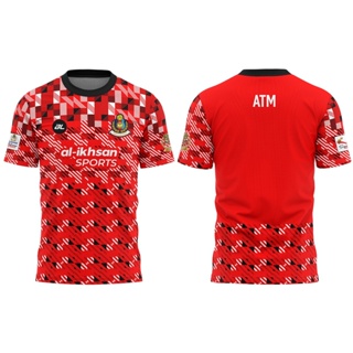 ใหม่ เสื้อกีฬาแขนสั้น ลาย AL PIALA EMAS KHIR JOHARI NEGERI SEMBILAN AWAY สีเหลือง สําหรับผู้ชาย