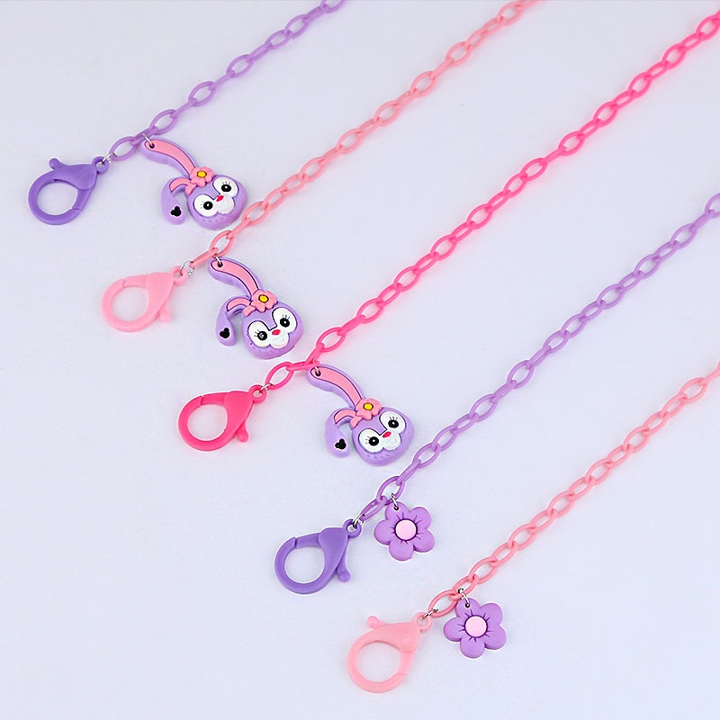 【พร้อมส่ง】สายโซ่คล้องแว่นตา ป้องกันการสูญหาย ลายการ์ตูน สําหรับผู้ใหญ่