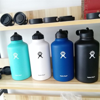 Hydro Flask กระติกน้ําร้อนสแตนเลส แบบพกพา จุน้ําได้เยอะ ขนาด 64 ออนซ์ เหมาะกับเล่นกีฬากลางแจ้ง