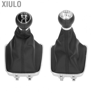 Xiulo Short Shift Knob Abrasion Resistant Comfortable Easy Control Gear Shift Knob for Car