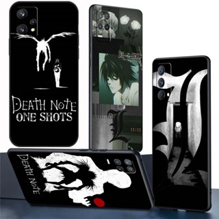 ใหม่ เคสโทรศัพท์มือถือ ซิลิโคนนิ่ม TPU ลายอะนิเมะ Death Note BS86 แฟชั่น สําหรับ Realme 10T 11 Pro 11 Pro+ C55 C33 2023 GT Neo5 SE GT3 Narzo N55 N53