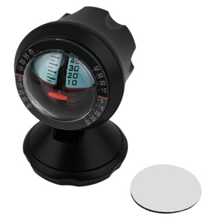 เครื่องวัดระดับความลาดเอียงแบบพกพา Finder Balancer รถ Inclinometer ยานพาหนะ Angel Level เครื่องมือสำหรับนักเดินทางในรถยนต์ [U/3]