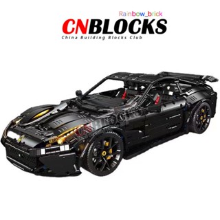 โมเดลตัวต่อ 1:8 JIESTA Super Sports Racing Ferrari F12 ของเล่นเสริมการเรียนรู้ สําหรับเด็ก และผู้ใหญ่