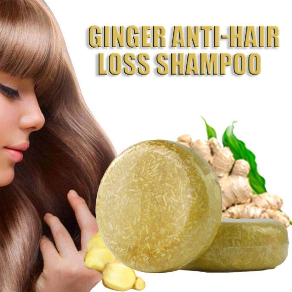 Ginger Hair Regrowth Shampoo Bar Organic Ginger Hair growth Shampoo Bar Ginger Shampoo Soap BE