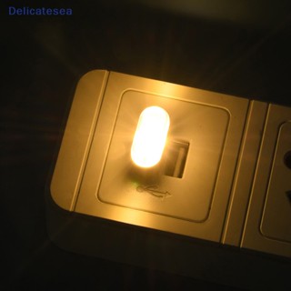 [Delicatesea] โคมไฟ LED USB สําหรับตกแต่งภายในรถยนต์ 1 ชิ้น