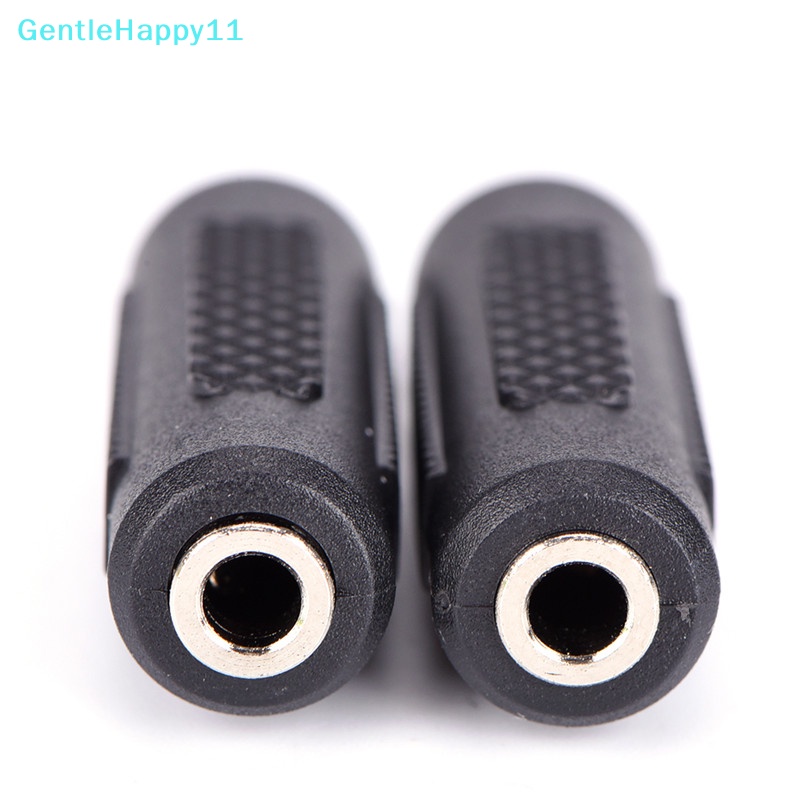 Gentlehappy อะแดปเตอร์เชื่อมต่อเสียงสเตอริโอ aux ตัวเมีย เป็นตัวเมีย 3.5 มม.