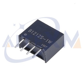 ใหม่ วงจรรวม ตัวแปลงแยก DC DC B1212S-1W 12V เป็น 12V SIP-4