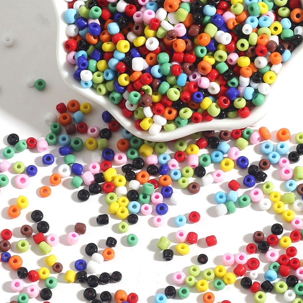 1000PCS 2 มม.R-ainbow DIY หลากสีลูกปัดสําหรับหัตถกรรม String ปัจจุบันของขวัญ ราคา ถูกที่สุด ดีลบีเคเค แกลเลอรีภาพที่ 6