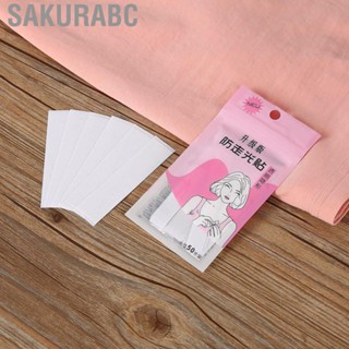 Sakurabc Women Safe Tape Self Adhesive Transparent Double Sided Tape for Collar Shoulder Straps