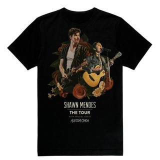 ขายดี เสื้อยืดลําลอง แขนสั้น พิมพ์ลาย Shawn Mendes The Tour With Alessia Cara เหมาะกับการเล่นกีฬา ยิม ของขวัญวันเกิด สําหรับผู้ชาย 242986