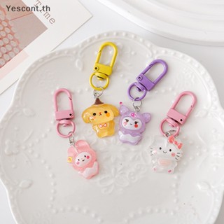 Yescont Sanrio พวงกุญแจ จี้รูป Hello Kitty เครื่องประดับ สําหรับห้อยกระเป๋า Airpods