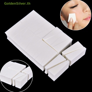 Goldensilver พัฟฟองน้ํา ทรงสามเหลี่ยม สําหรับแต่งหน้า 24 ชิ้น