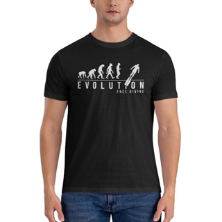 เสื้อยืด ลาย Evolution Freediving Pro Freediver Community สําหรับผู้ชาย