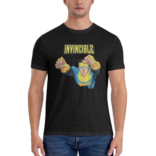 เสื้อยืด พิมพ์ลาย Invincible Hero Man แบบสร้างสรรค์ เป็นที่นิยม เหมาะกับของขวัญ สําหรับผู้ชาย