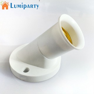 Lumiparty E27 อะแดปเตอร์แปลงฐานหลอดไฟ แบบสกรูเฉียง