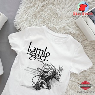 เสื้อยืด พิมพ์ลาย Lamb OF GOD BAND สําหรับเด็ก