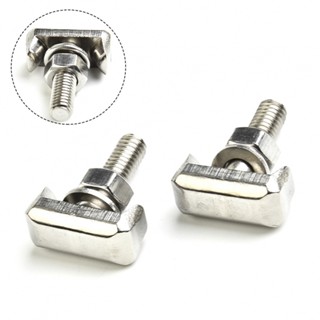 ⚡READYSTOCK⚡Battery terminal T-bolt Cable Connectors Car Replacement Stainless Steel