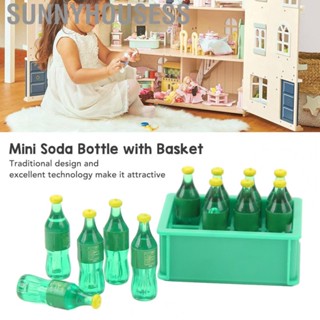 Sunnyhousess Mini Drink Bottle  Ornament Model Mini Soda Bottles  for Living Room Play