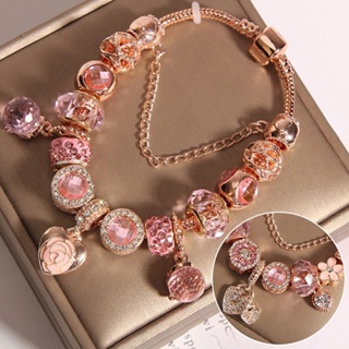 Bracelet Fashion Fashion Jewelry Gift Plated 925 Silver Women 18cm-21cm